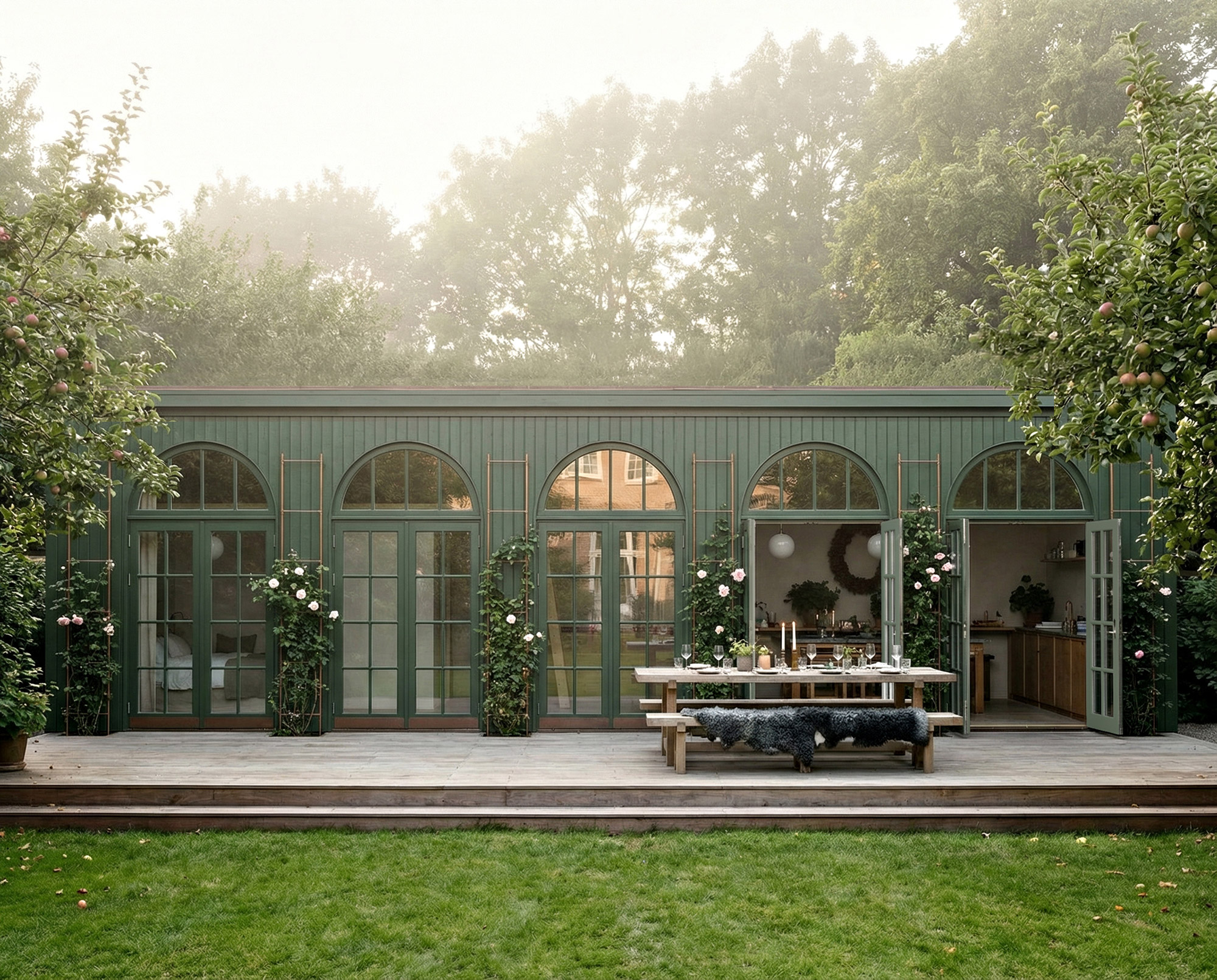 Atelje Orangeri 50 grönt